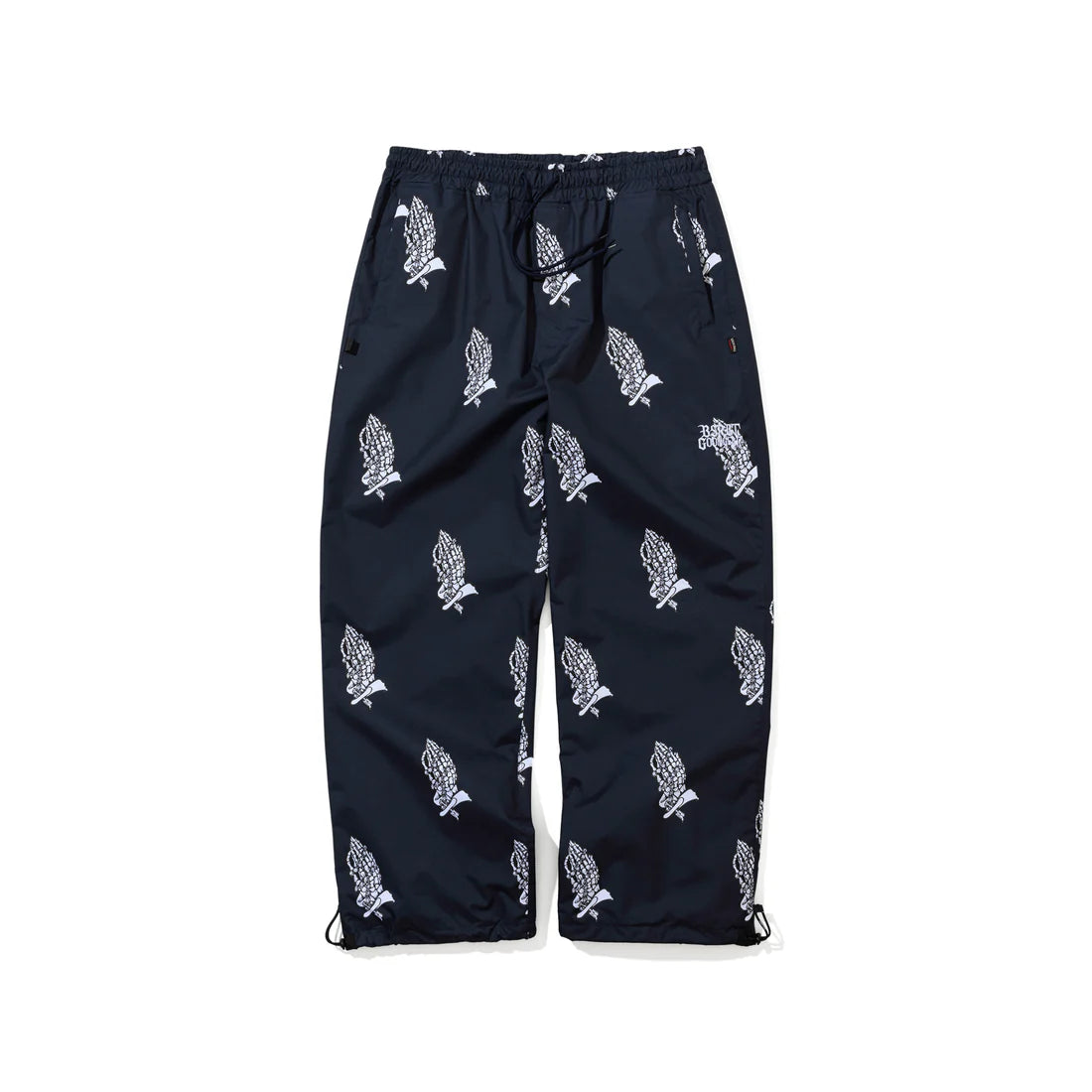 gooning gear Bsrxgoongear Prayer Wide Track Pants Charcoal L