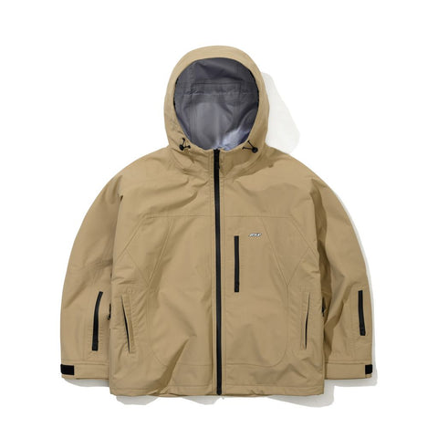 BSRabbit hooded 3L Seam sealing Jacket beige BSRabbit hooded 3L Seam sealing Jacket beige