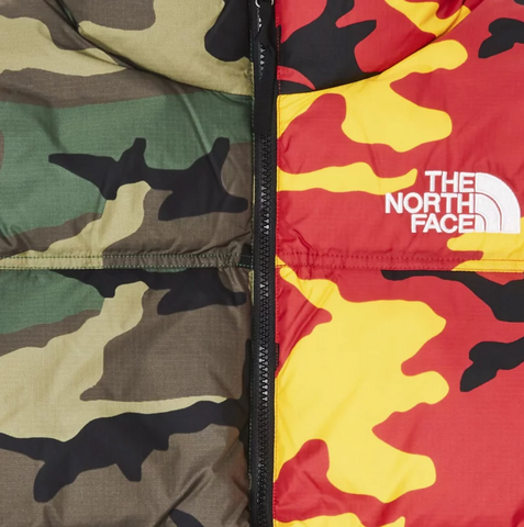 Supreme X The North Face Split Nuptse Camo Jacket Supreme X The North Face Split Nuptse Camo Jacket