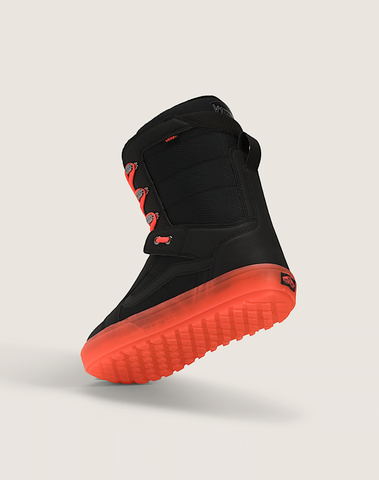 VANS Hi-Standard OG Snowboard Boot - BLACK/ORANGE VANS Hi-Standard OG Snowboard Boot - BLACK/ORANGE