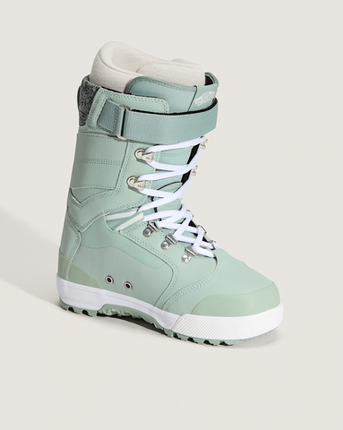 VANS Women's Luna Pro Snowboard Boot - Olive Gray VANS Women's Luna Pro Snowboard Boot - Olive Gray