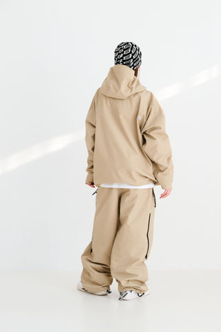 BSRabbit hooded 3L Seam sealing Jacket beige BSRabbit hooded 3L Seam sealing Jacket beige