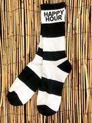 Sock | Stripes | Black & White