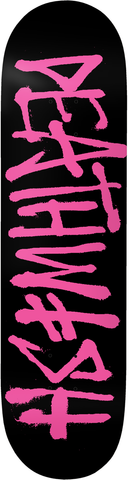 DEATHWISH - OG DEATHSPRAY BLK/PINK DECK 8.75