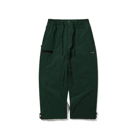 BS RABBIT REFINED SUPER WIDE VENTILATION PANTS DARK GREEN