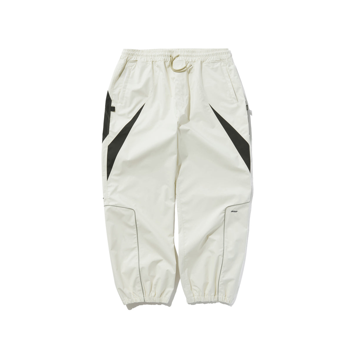 BSRABBIT EXQUISITE 3L WIDE JOGGER PANTS CREAM