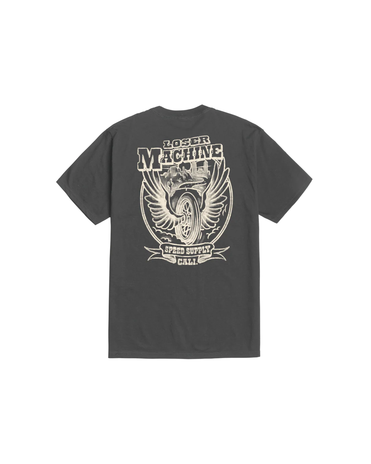 LOSER MACHINE DESERT LANDS STOCK T-SHIRT