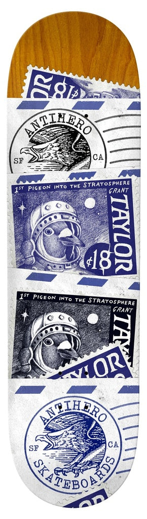 ANTI HERO ANTI-HERO GRANT POSTAL DECK 8.38"  SKATEBOARD DECK