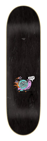 8.00in Skate Like A Girl Santa Cruz Skateboard Deck