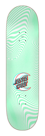 8.25in Delfino Tarot Anaglyph Santa Cruz Skateboard Deck