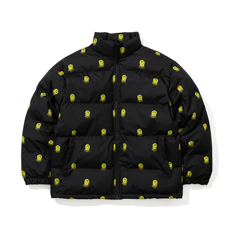 BSRabbit x Goon Gear SMILE PUFF JACKET BLACK