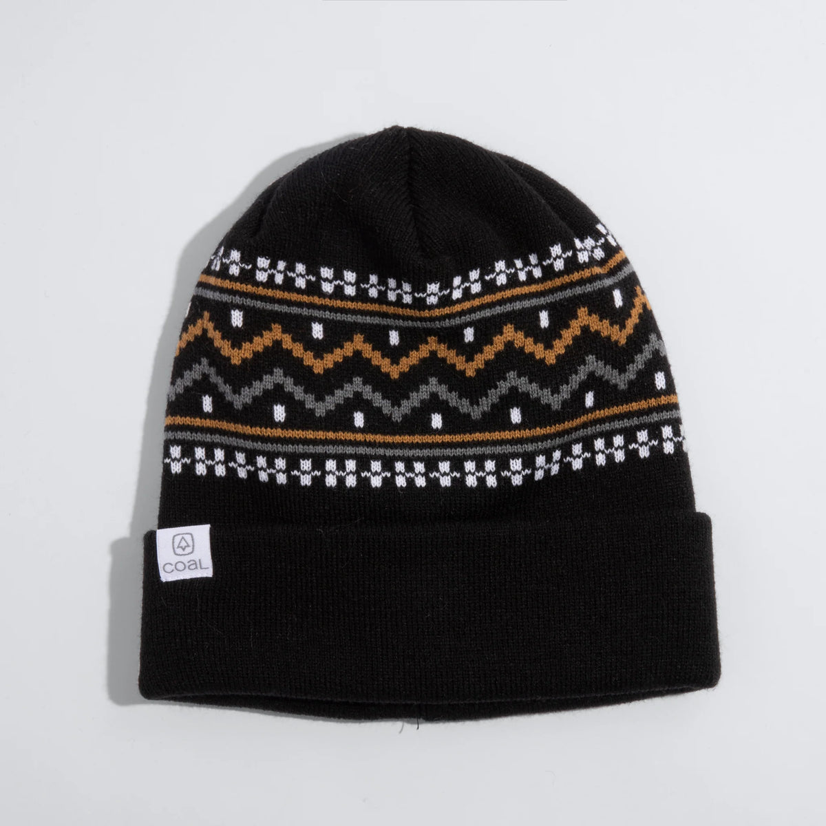 COAL The Fjord Nordic Beanie - BLACK