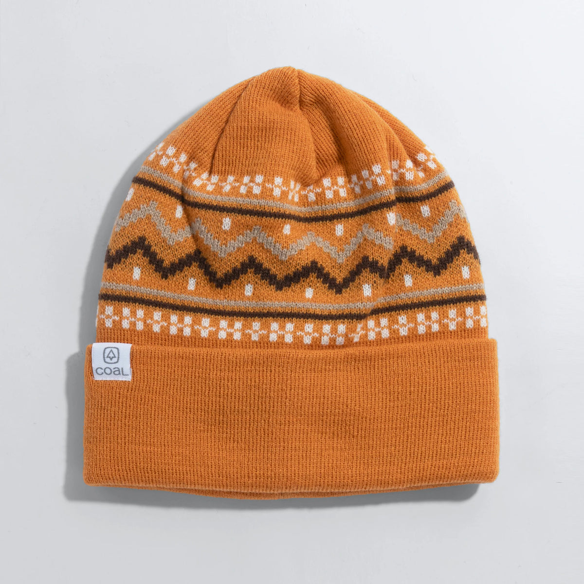 COAL The Fjord Nordic Beanie - BURNY ORANGE