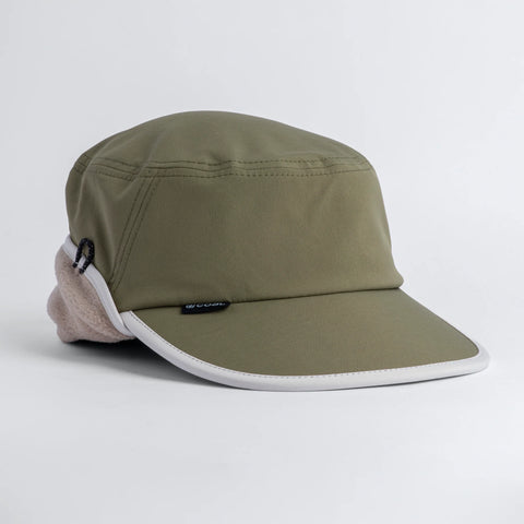 COAL The Ridgeline Fleece Lined Cap - OLIVE