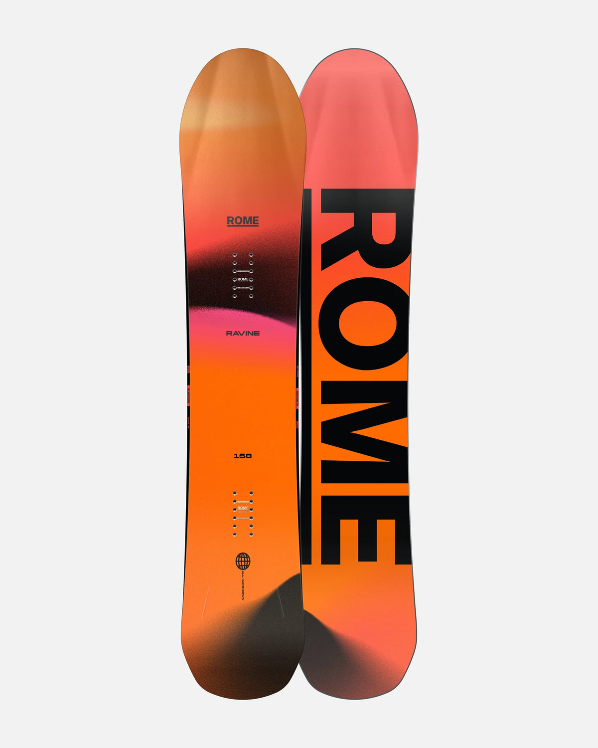 Rome Ravine Snowboard 158