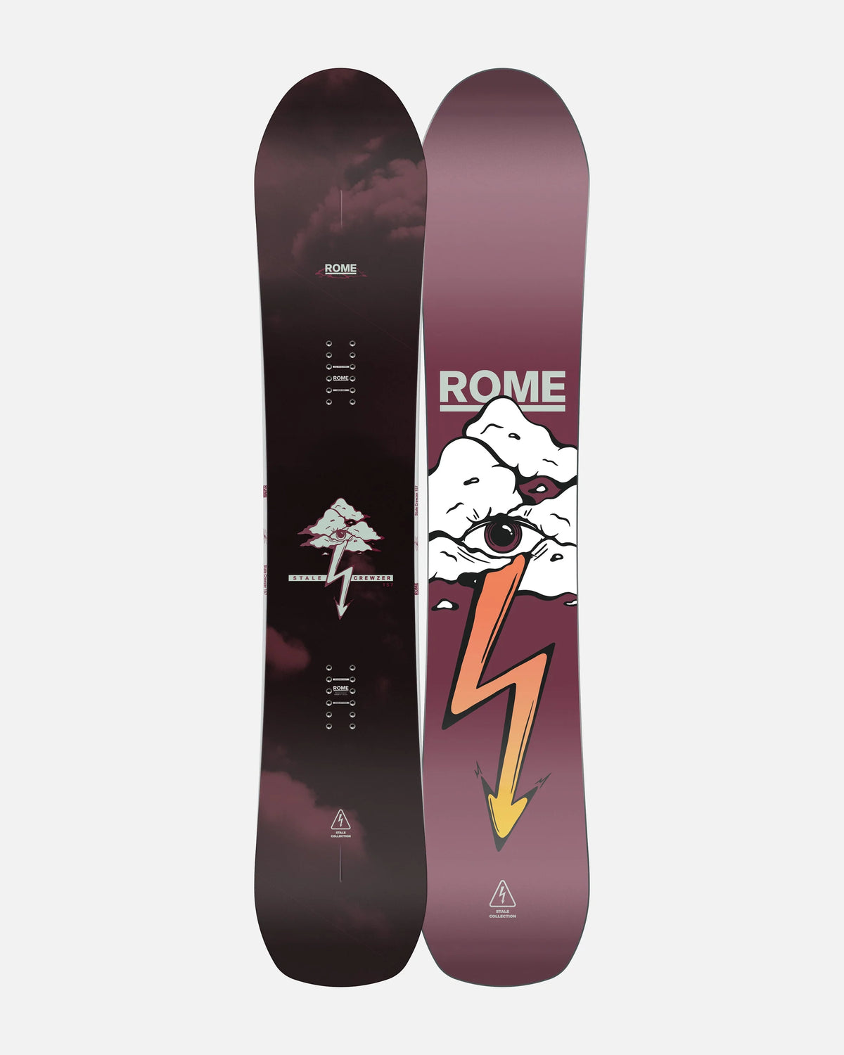 Rome Stale Crewzer Snowboard 157