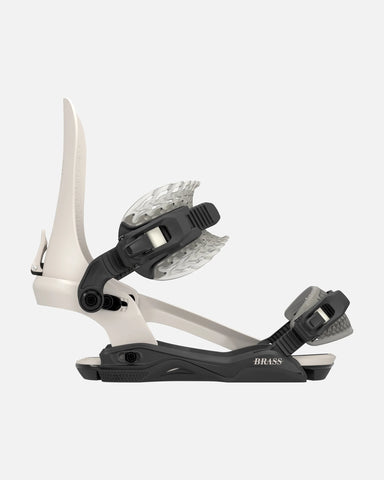 Rome Brass AW Snowboard Bindings Stone