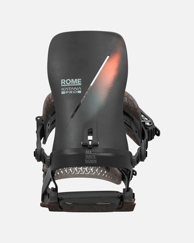 Rome Katana AW Pro Snowboard Bindings Black