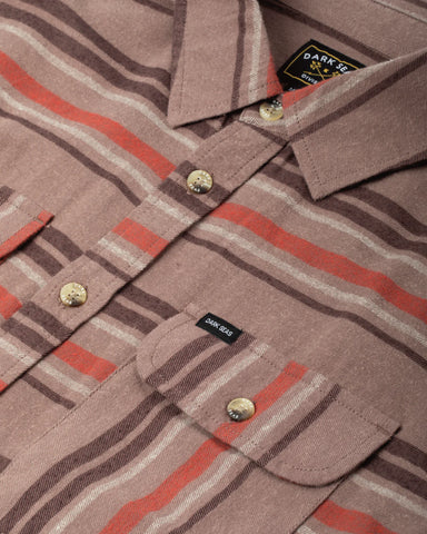 Dark Seas Briarcreek Shirt Mauve