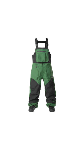 thirty-two - Mens Basement Bib - Green