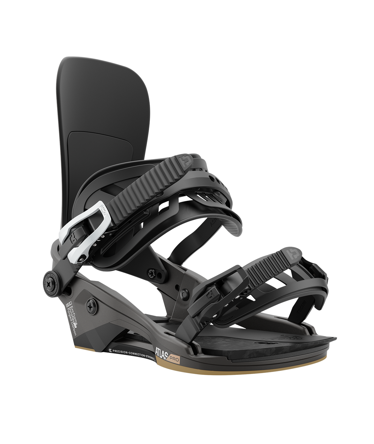 Union Atlas Pro Snowboard Bindings 2025 - Metallic Black