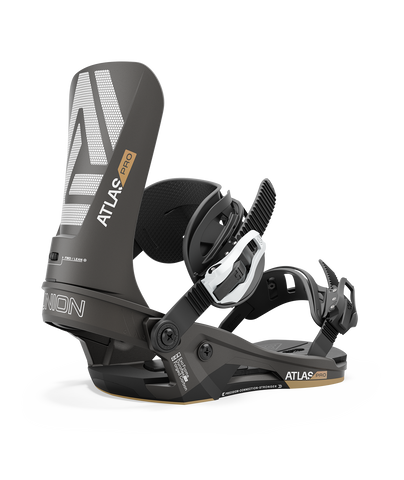 Union Atlas Pro Snowboard Bindings 2025 - Metallic Black