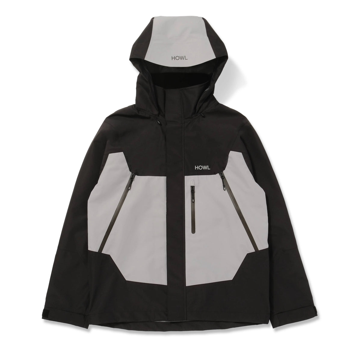 HOWL SHELL JACKET - BLACK