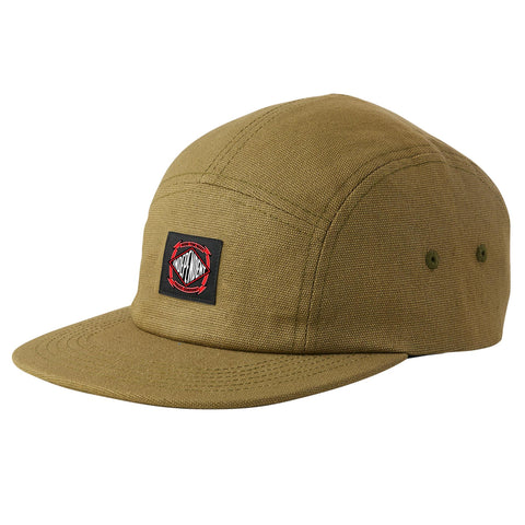 Summit Scroll Camp 5-Panel Independent Hat Army Green