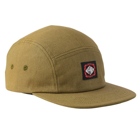 Summit Scroll Camp 5-Panel Independent Hat Army Green