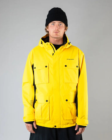 Beyond Medals Cargo Jacket 2L Yellow - Unisex