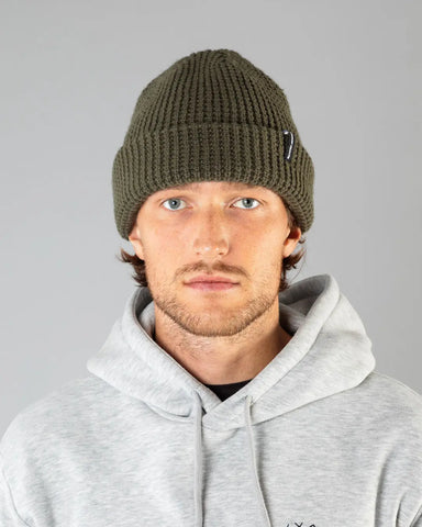 Beyond Medals Waffle Beanie - Green