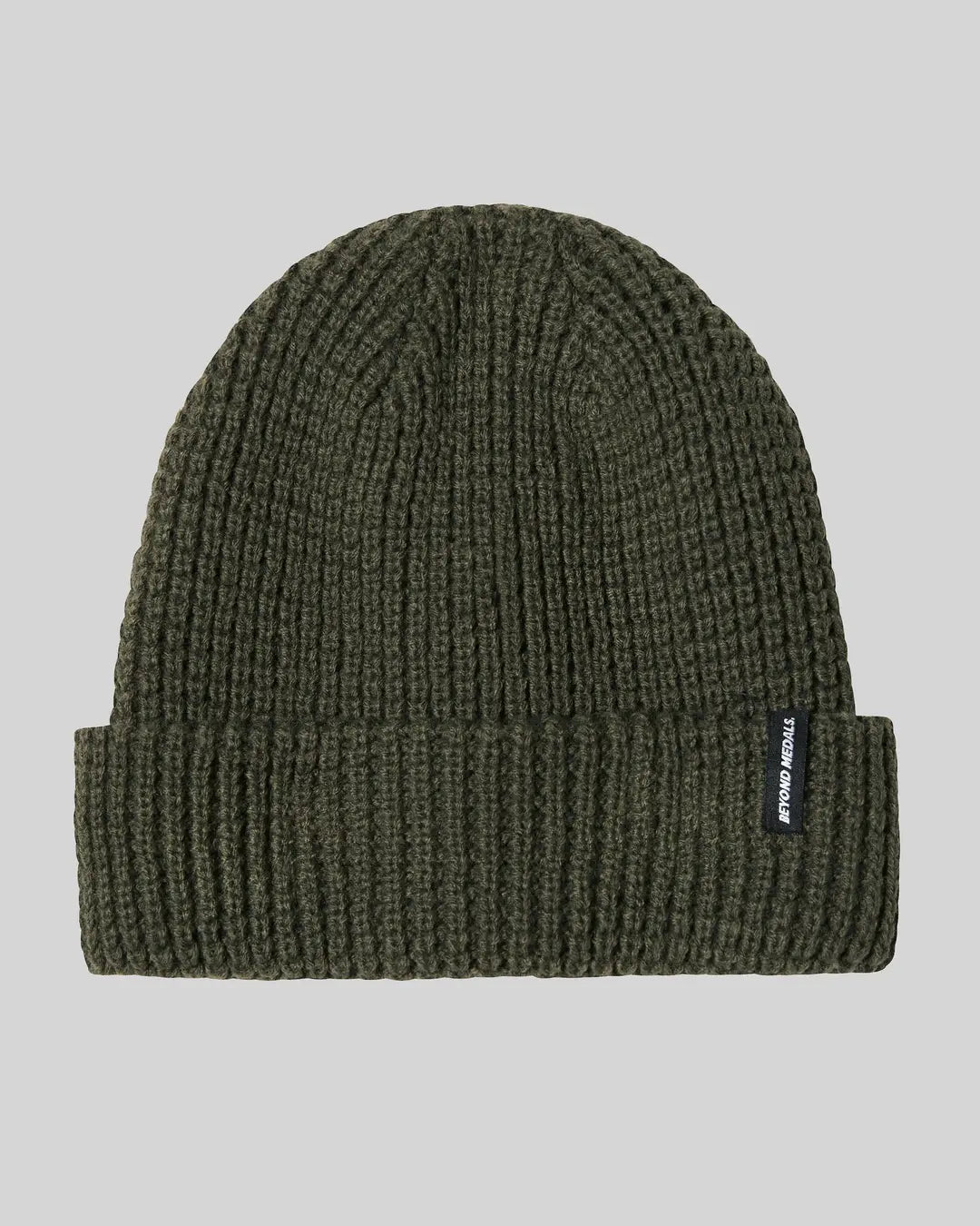 Beyond Medals Waffle Beanie - Green