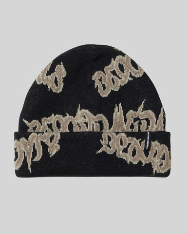 Beyond Medals 90s Spike Beanie - Black