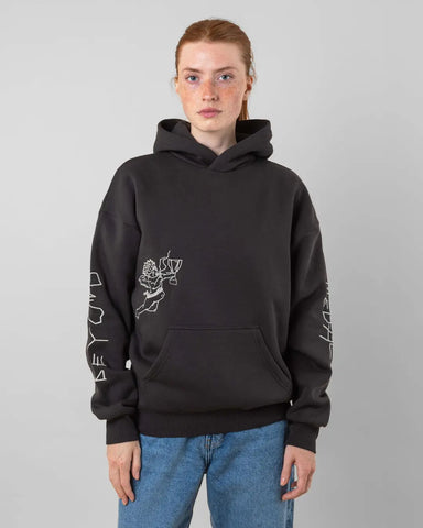 Beyond Medals Angel Hoodie 2.0 Black Grey - Unisex