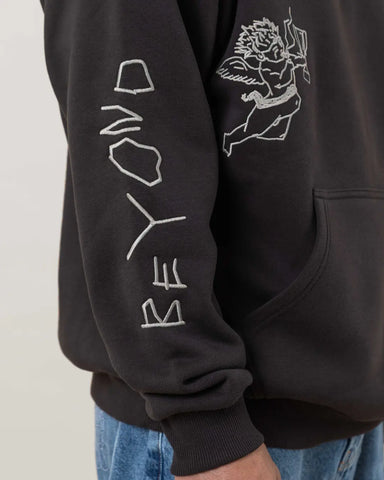 Beyond Medals Angel Hoodie 2.0 Black Grey - Unisex