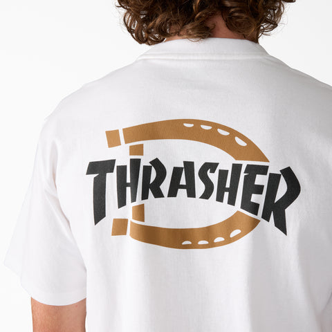 Dickies X Thrasher White S/S Shirt