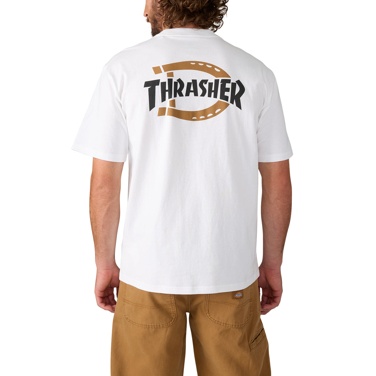 Dickies X Thrasher White S/S Shirt