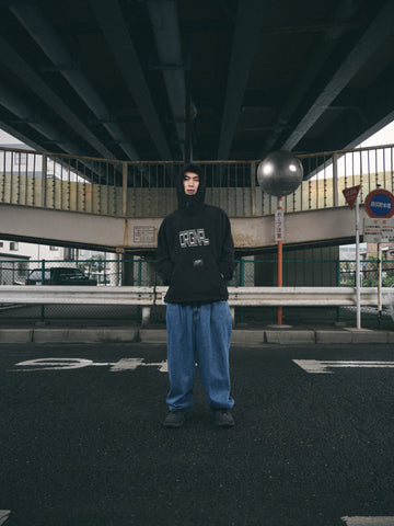 BSRabbit Original Fleece Half-Zip Hoodie Black