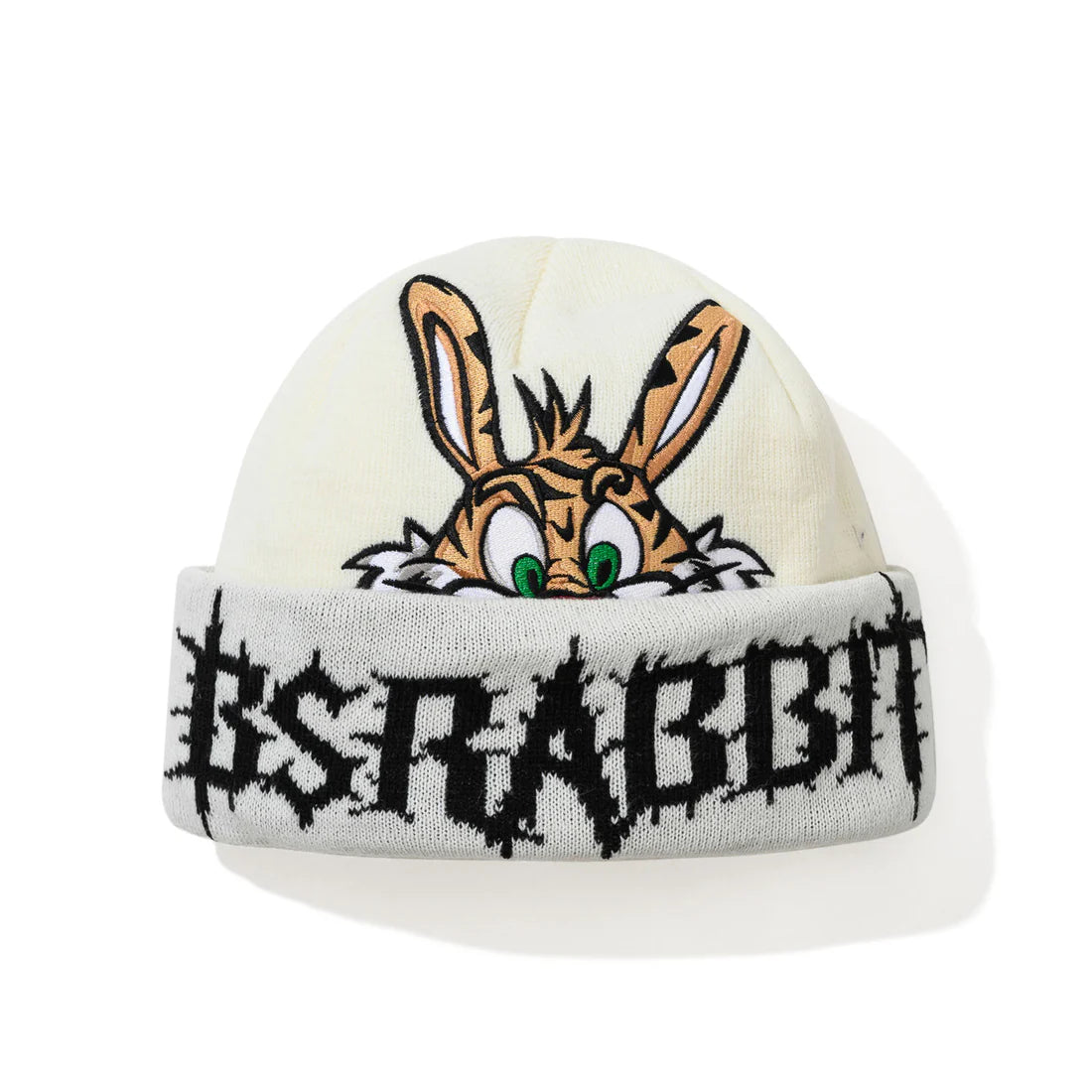 BSRABBIT Hidden Carrot Beanie Ivory