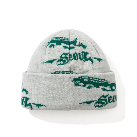 BsRabbit Rabbit Pattern Beanie Cream