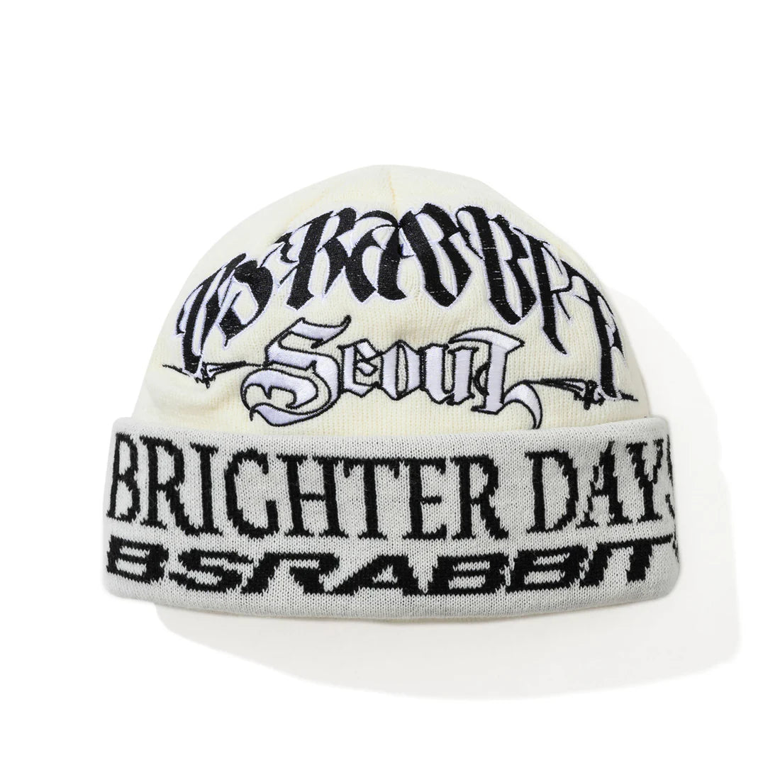 BSRABBIT Brighter Days Beanie Sky White