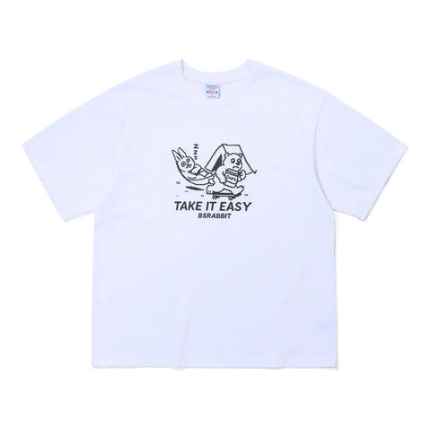 BSRabbit Take It Easy White T-Shirt