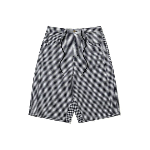 BS Rabbit Carpenter Loose Fit Shorts Gingham Check
