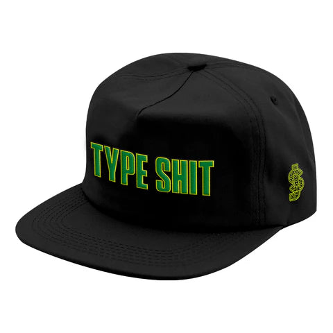 Shake Junt Type Shit Black Snapback