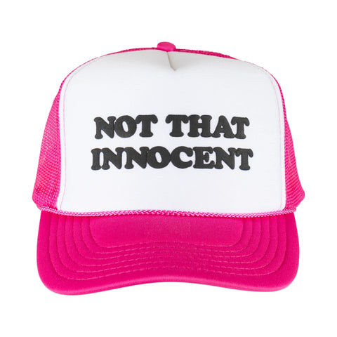 BRITNEY SPEARS X WELCOME - INNOCENT TRUCKER HAT - WHITE