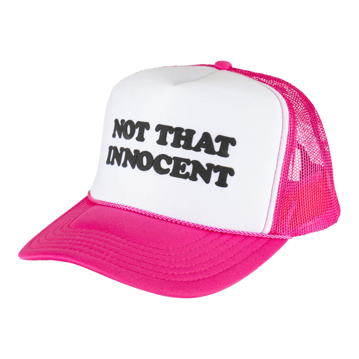 BRITNEY SPEARS X WELCOME - INNOCENT TRUCKER HAT - WHITE