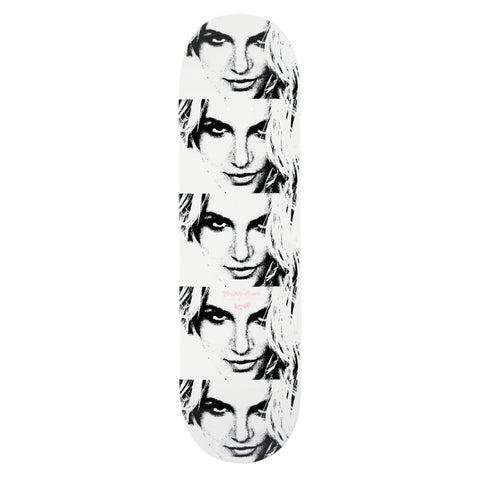 BRITNEY SPEARS X WELCOME - TILL THE WORLD ENDS ON POPSICLE - WHITE DIP - 8.75"