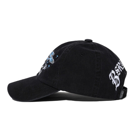 BsRabbit Smoking Rabbit Printed Cap Black