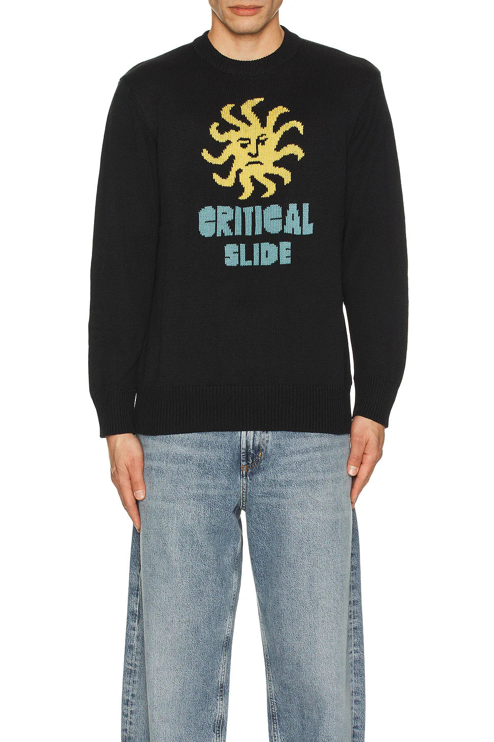 Critical Slde Society Morning Crew Knit Sweater