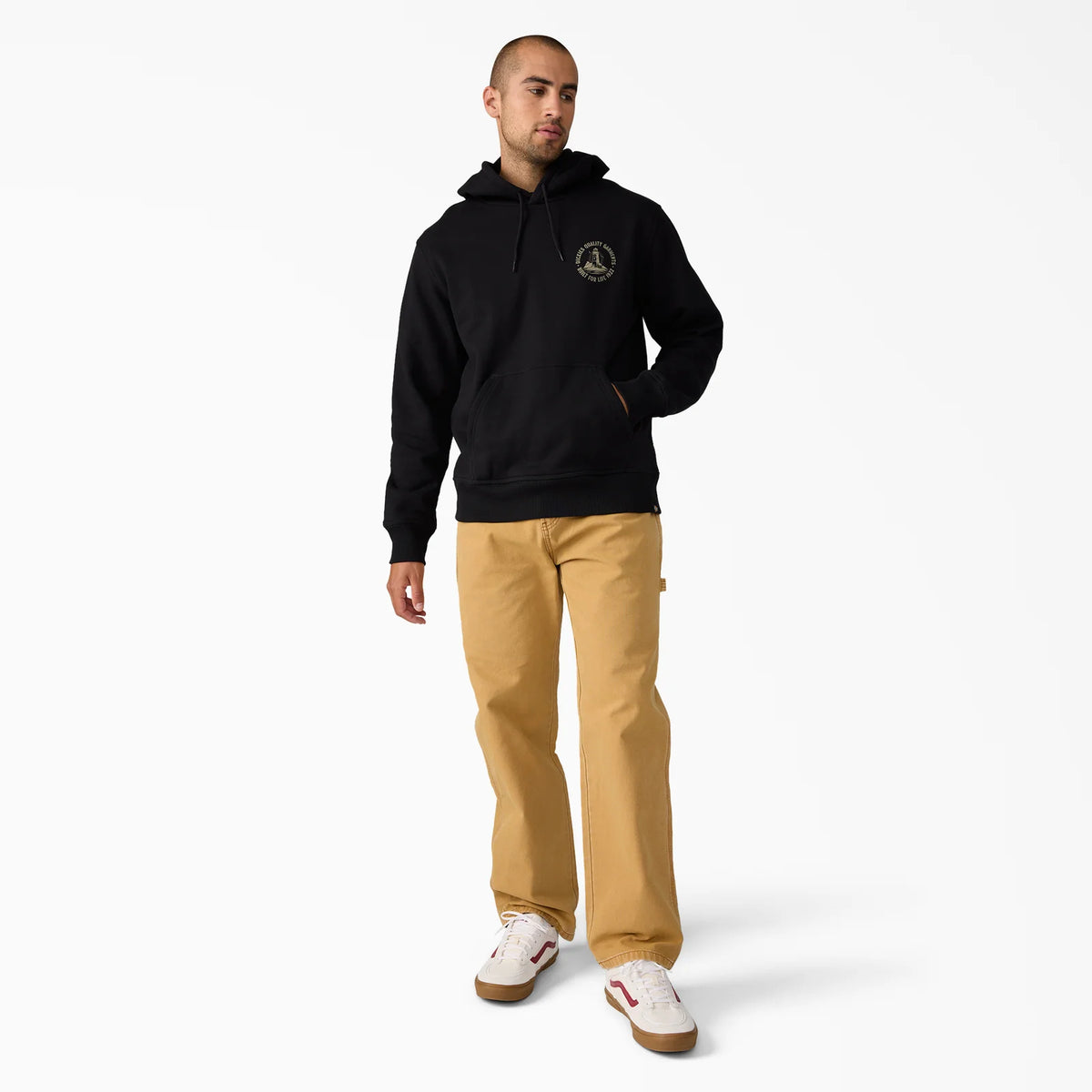 DICKIES Worn In Duck Carpenter Pants Duck Brown